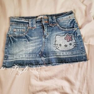 Jean skirt